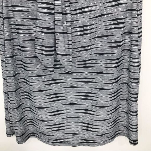 Athleta KIKI Black Gray Halter Athleisure Swim Dress - Picture 8 of 12